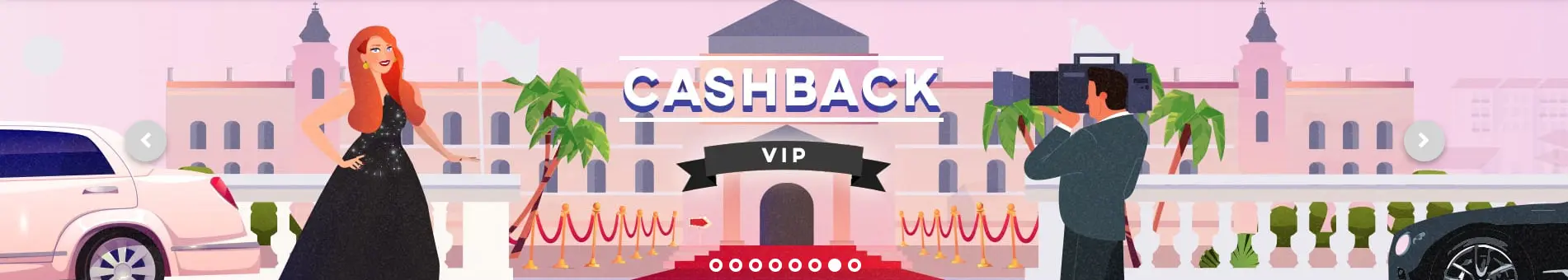 cashback VIP SUNRISE SLOTS CASINO