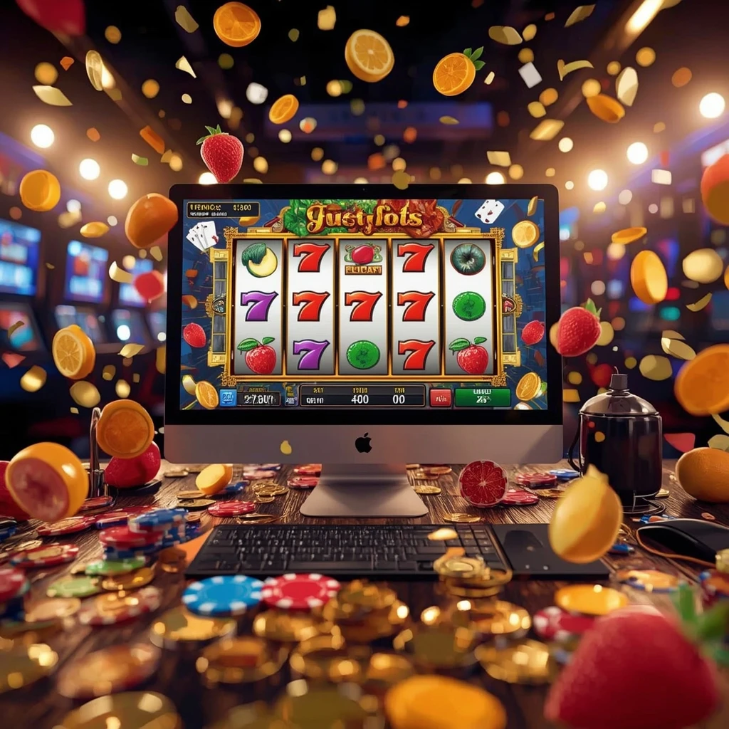 slot machine sullo schermo SUNRISE SLOTS CASINO